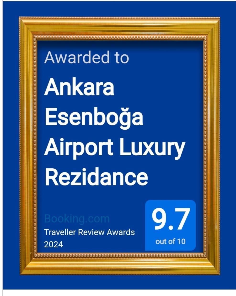 Ankara Esenboga Airport Luxury Rezidance公寓式酒店 外观 照片